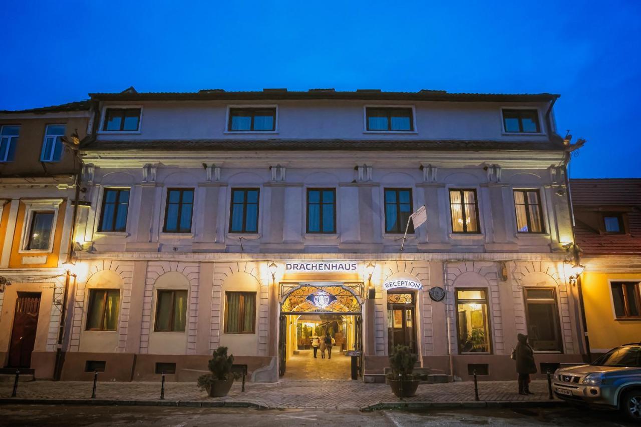 Drachenhaus Hotel Brasov Bagian luar foto